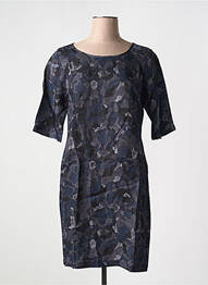 Rochie scurtă mâneci scurte mâneci scurte albastru YAYA femeie