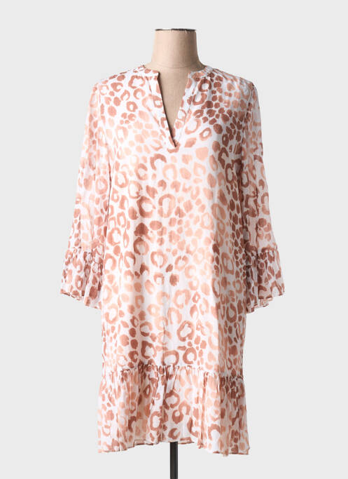 Rochie midi roz MARC AUREL femeie