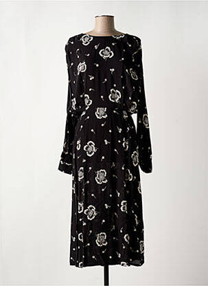 Rochie lungă negru IDANO femeie