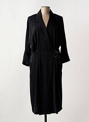 Rochie midi mâneci 3/4 mâneci 3/4 negru YAYA femeie