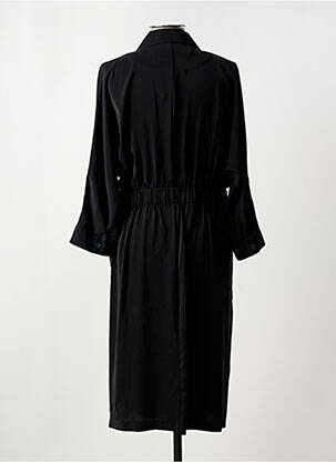 Rochie midi mâneci 3/4 mâneci 3/4 negru YAYA femeie