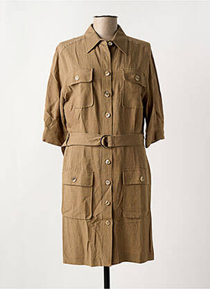 Rochie scurtă maro KOCCA femeie