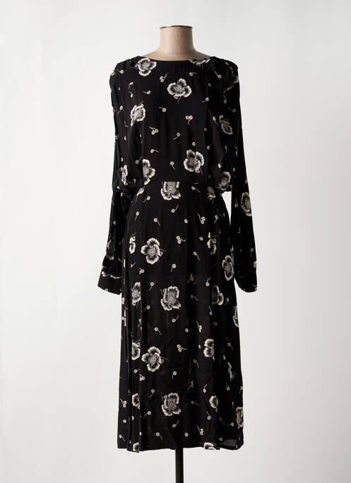 Rochie lungă negru IDANO femeie