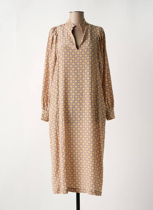 Rochie midi bej MOMONI femeie