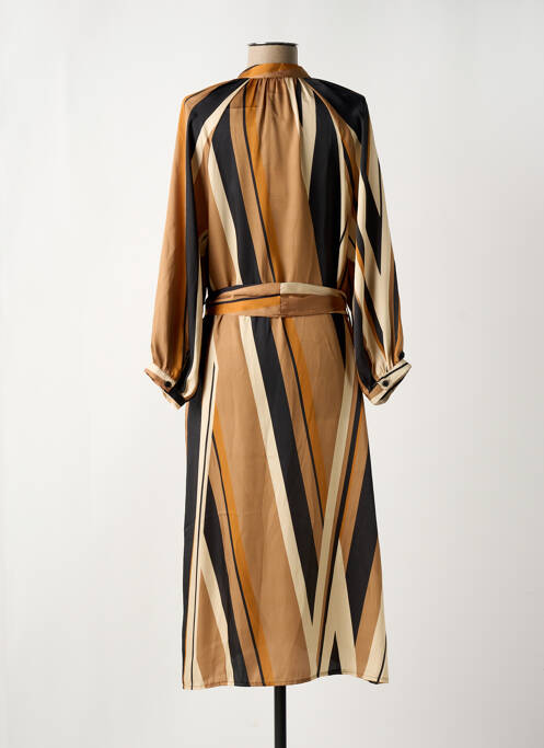 Rochie midi maro TOUPY femeie