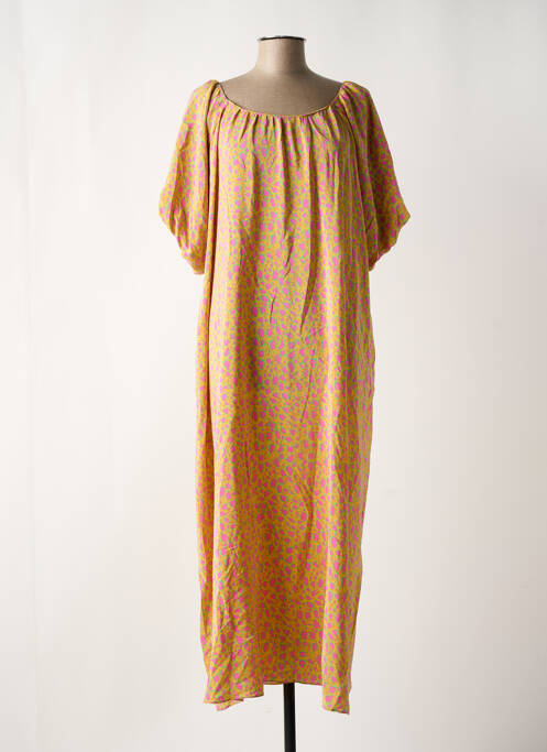 Rochie lungă galben TOUPY femeie