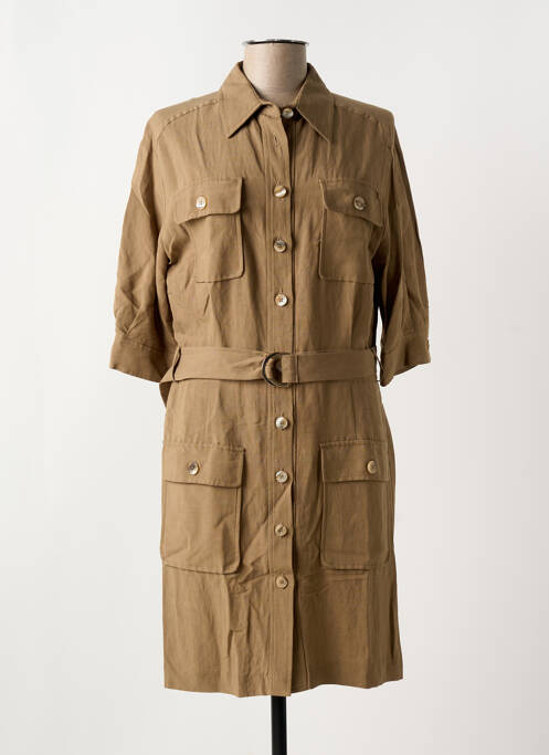 Rochie scurtă maro KOCCA femeie