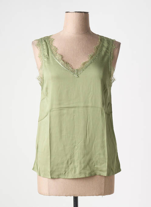 Top verde CREAM femeie