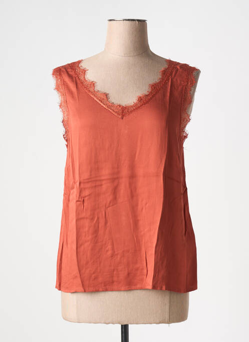 Top portocaliu CREAM femeie