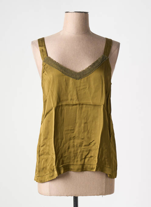 Top verde LA REINE TRICOTE femeie