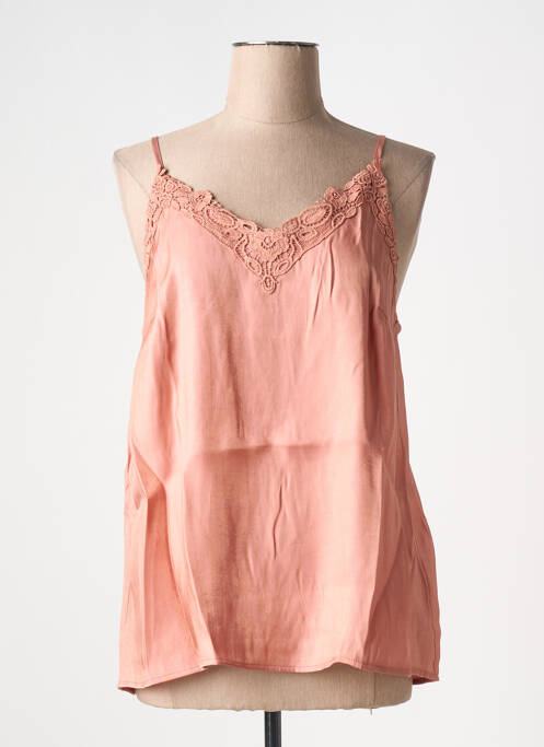 Top roz CREAM femeie