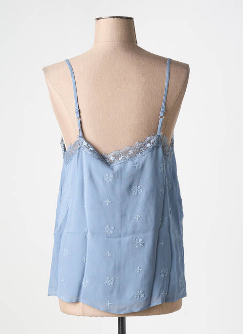 Top albastru INDI & COLD femeie