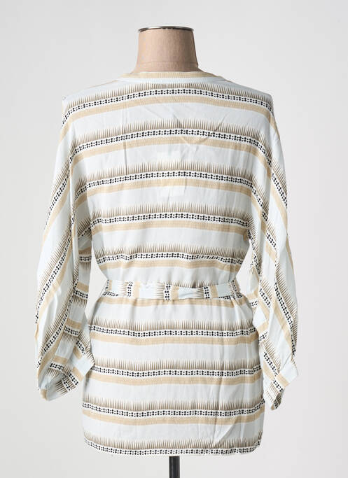 Tunică mâneci lungi bej YAYA femeie