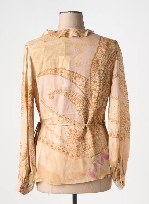 Cardigan petrecut bej YAYA femeie