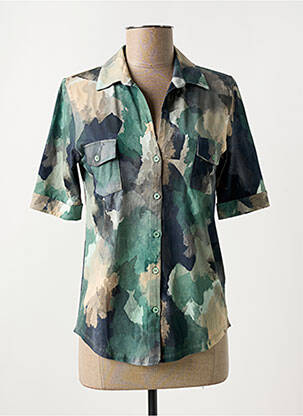 Cămașă verde MAJESTIC FILATURES femeie