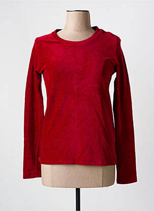 Pulover roșu MAJESTIC FILATURES femeie