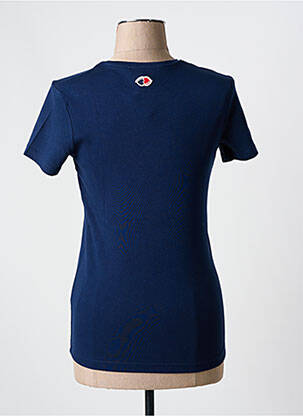 Tricou serigrafie mâneci scurte albastru LA PETITE FRANCAISE femeie