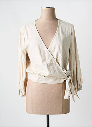 Cardigan petrecut bej ZILCH femeie