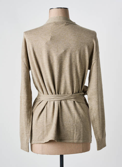 Cardigan petrecut maro MSCH COPENHAGEN femeie