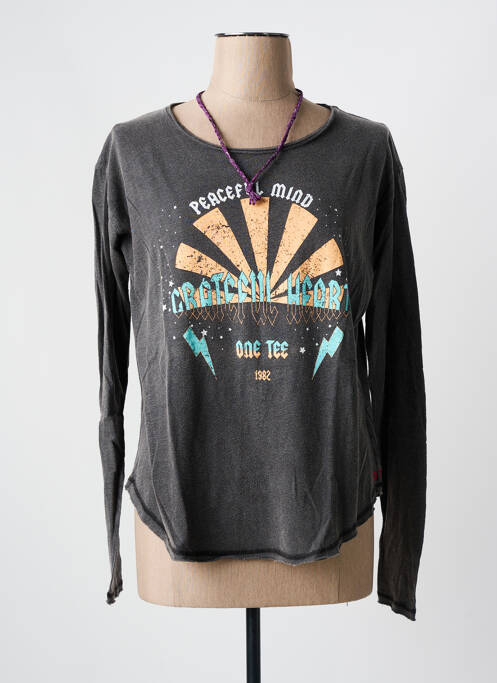 Tricou gri ONE TEE femeie