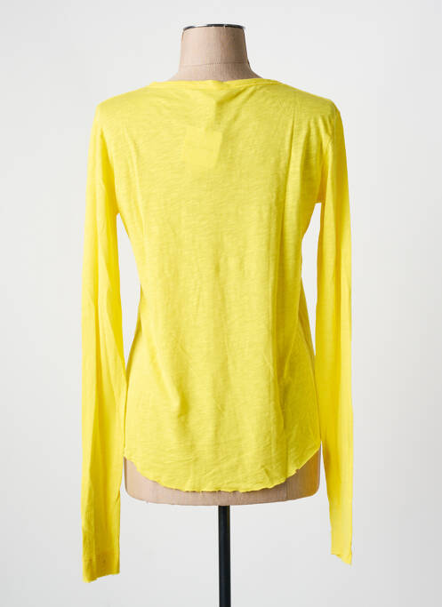 Tricou galben AMERICAN VINTAGE femeie