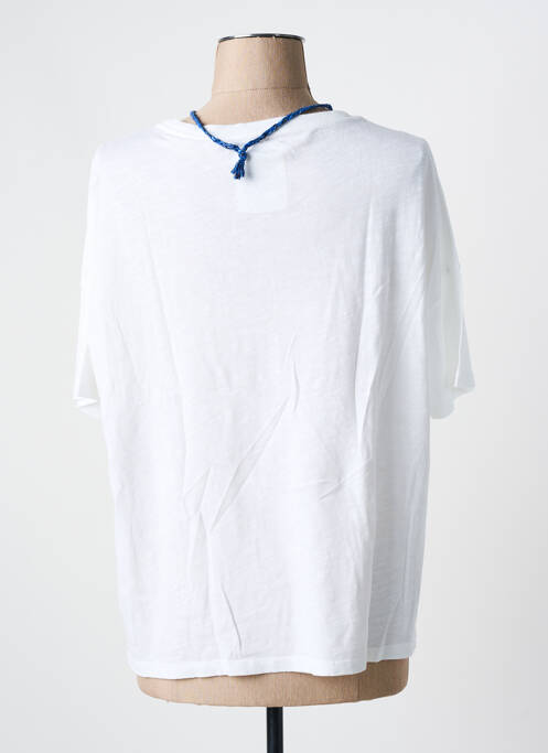 Tricou alb ONE TEE X VERONICA LOUBRY femeie