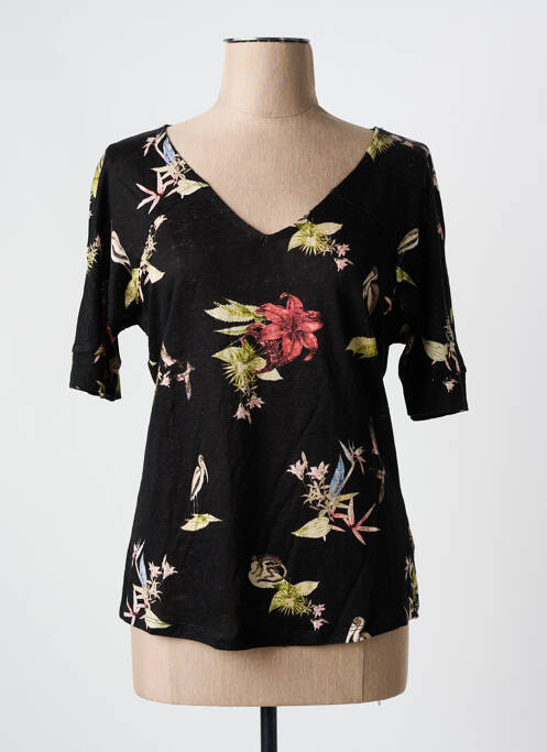 Tricou negru YAYA femeie