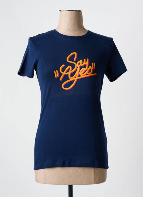 Tricou albastru LA PETITE FRANCAISE femeie