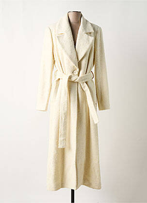 Palton lung bej KOCCA femeie