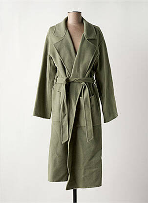 Palton lung verde OAKWOOD femeie