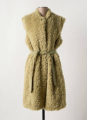 Palton lung verde OAKWOOD femeie