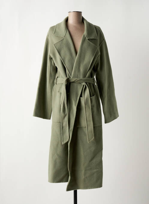 Palton lung verde OAKWOOD femeie