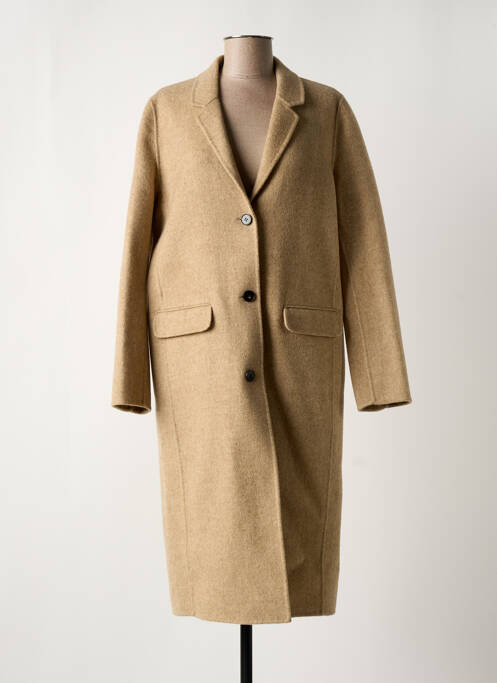 Palton lung maro HARTFORD femeie