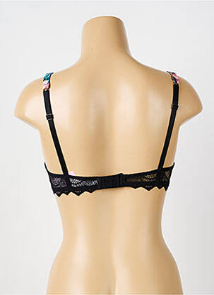 Sutien broderie sutien cupe întregi cu decolteu înalt negru ANTIGEL femeie