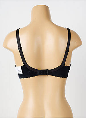 Sutien efect material satinat top sutien modelat negru LOUISA BRACQ femeie
