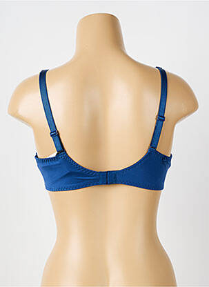 Sutien efect material satinat top sutien modelat albastru LOUISA BRACQ femeie