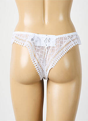 Tanga elasticitate alb LOUISA BRACQ femeie