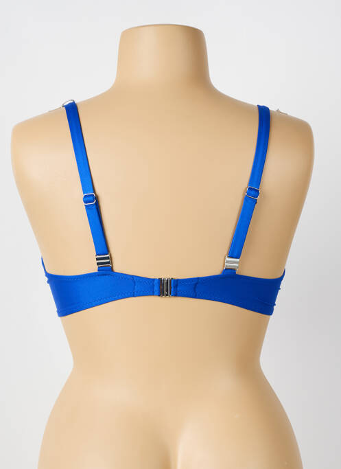 Sutien de costum de baie albastru ANTIGEL femeie