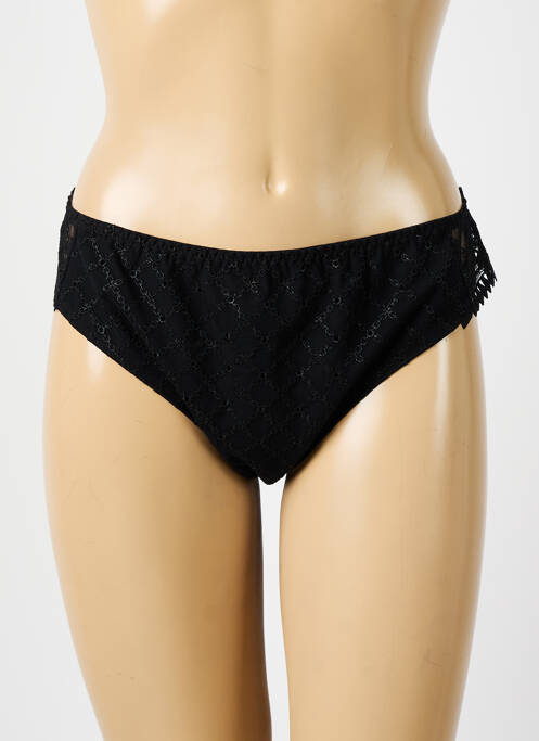 Chilot elasticitate negru LOUISA BRACQ femme