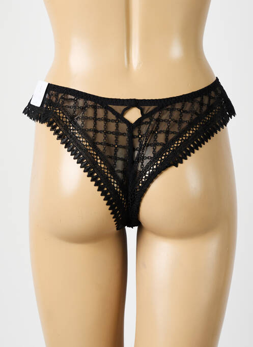 Chilot elasticitate negru LOUISA BRACQ femme