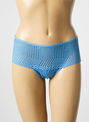 Shorty elasticitate albastru ANTIGEL femeie