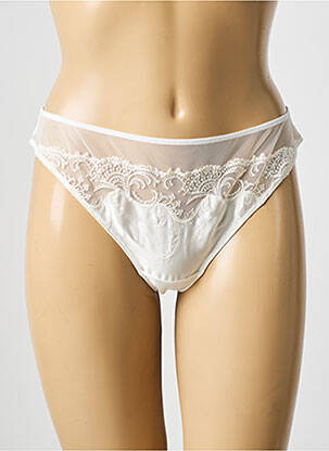 Tanga elasticitate alb LISE CHARMEL femeie