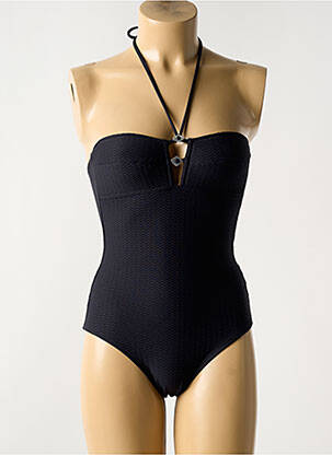 Costum de baie dintr-o singură piesă negru ANTIGEL femeie