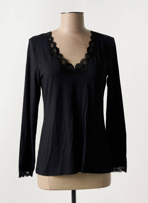 Top/Caraco negru ANTIGEL femeie