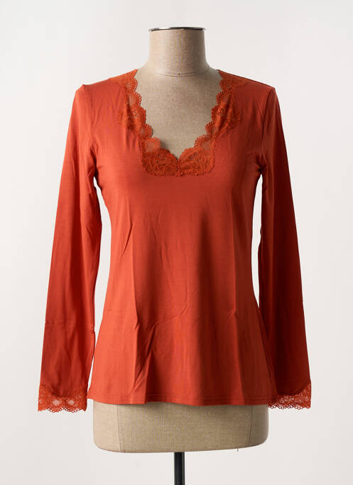 Top/Caraco portocaliu ANTIGEL femeie