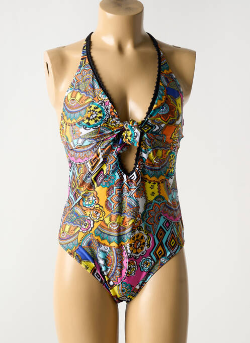 Costum de baie dintr-o singură piesă negru ANTIGEL femeie