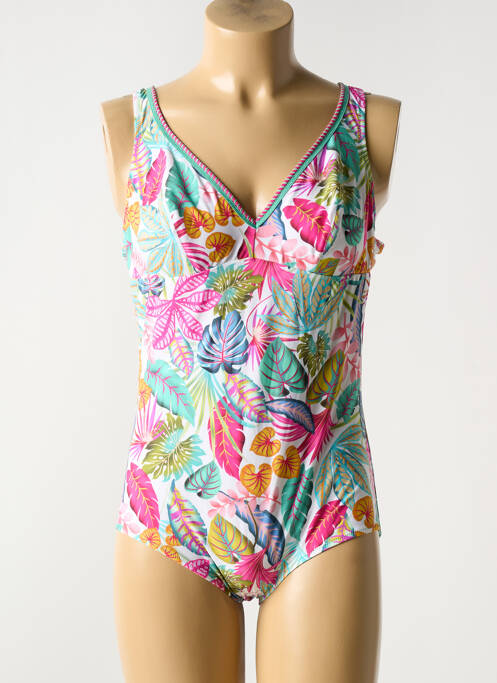 Costum de baie dintr-o singură piesă verde ANTIGEL femeie