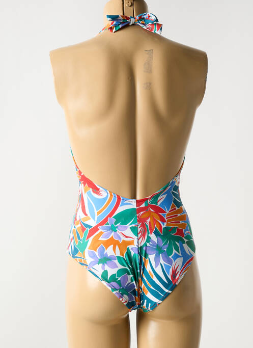 Costum de baie dintr-o singură piesă albastru ANTIGEL femeie