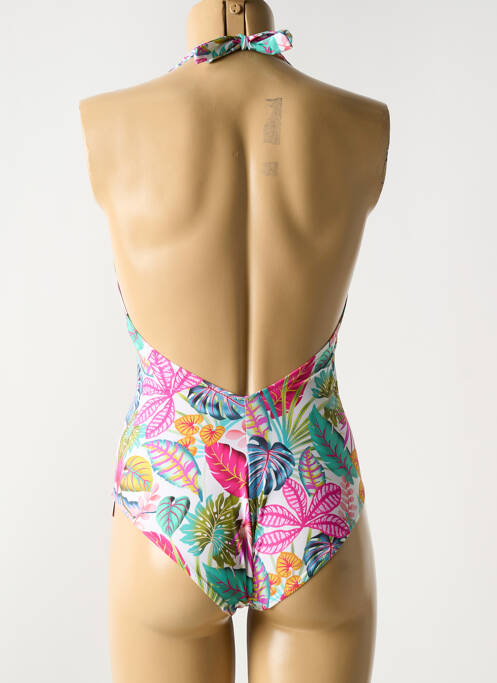 Costum de baie dintr-o singură piesă roz ANTIGEL femeie