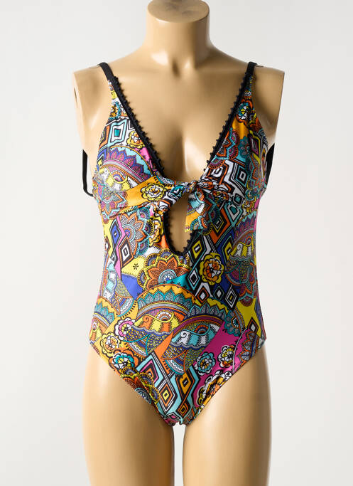 Costum de baie dintr-o singură piesă negru ANTIGEL femeie